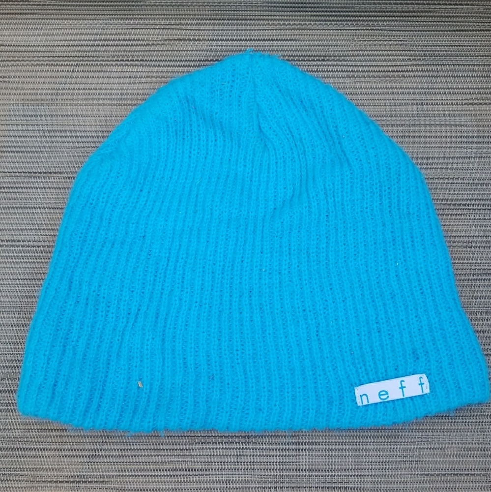 Neff beanie turquoise beanie warm winter hat knit